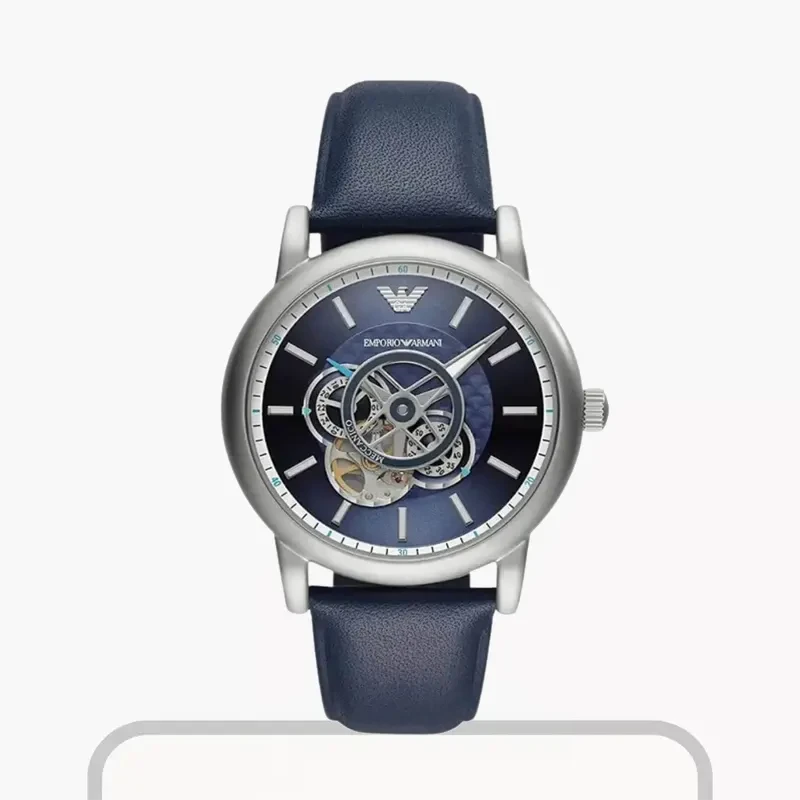 Emporio Armani Luigi Automatic Blue Dial Men's Watch | AR60011